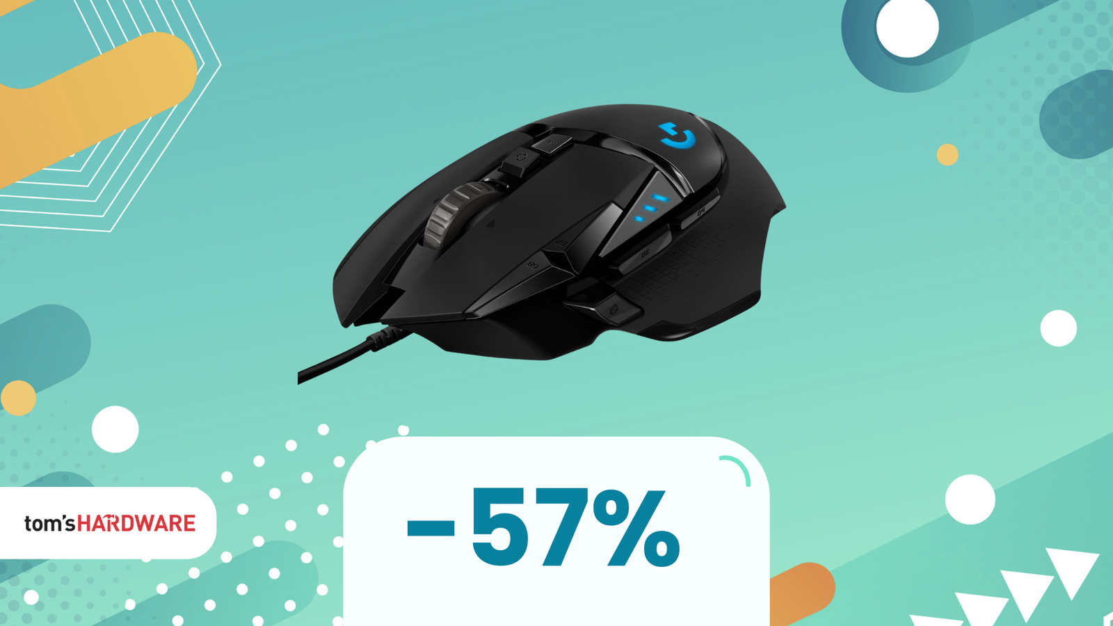 Immagine di Logitech G G502 HERO a un prezzo SHOCK per giocare come un pro! (-40€)