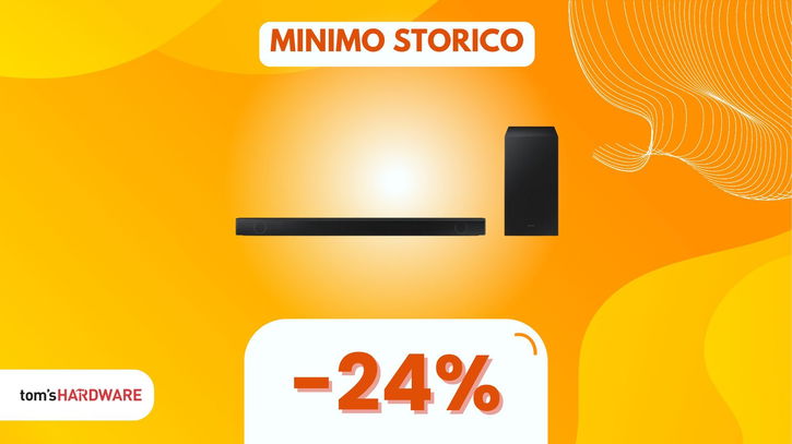 Immagine di Sfrutta subito il Black Friday anticipato per questa Soundbar Samsung al MINIMO STORICO!