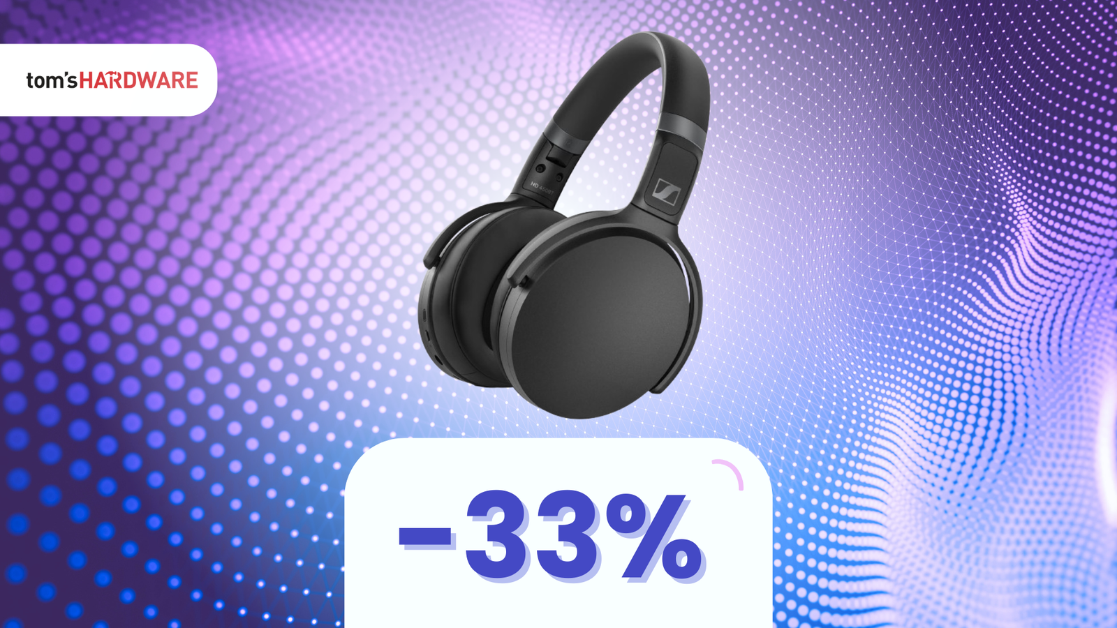 Immagine di Comfort, qualità e autonomia: le Sennheiser HD 450BT non sono mai costate COSI' POCO! -33%