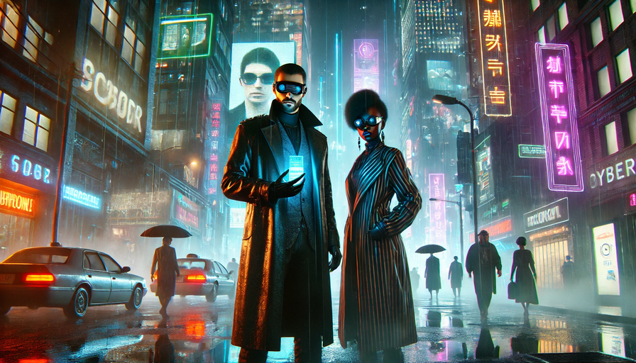 Cyberpunk scenario