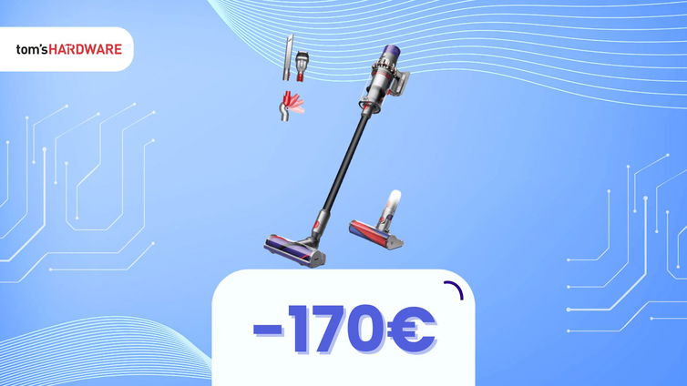 Immagine di Dyson V10 al Black Friday: non il più recente, ma con uno sconto di 170€ che lo rende irresistibile