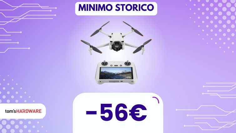 Immagine di Il re dei droni compatti è in offerta: DJI Mini 3 al miglior prezzo di sempre!