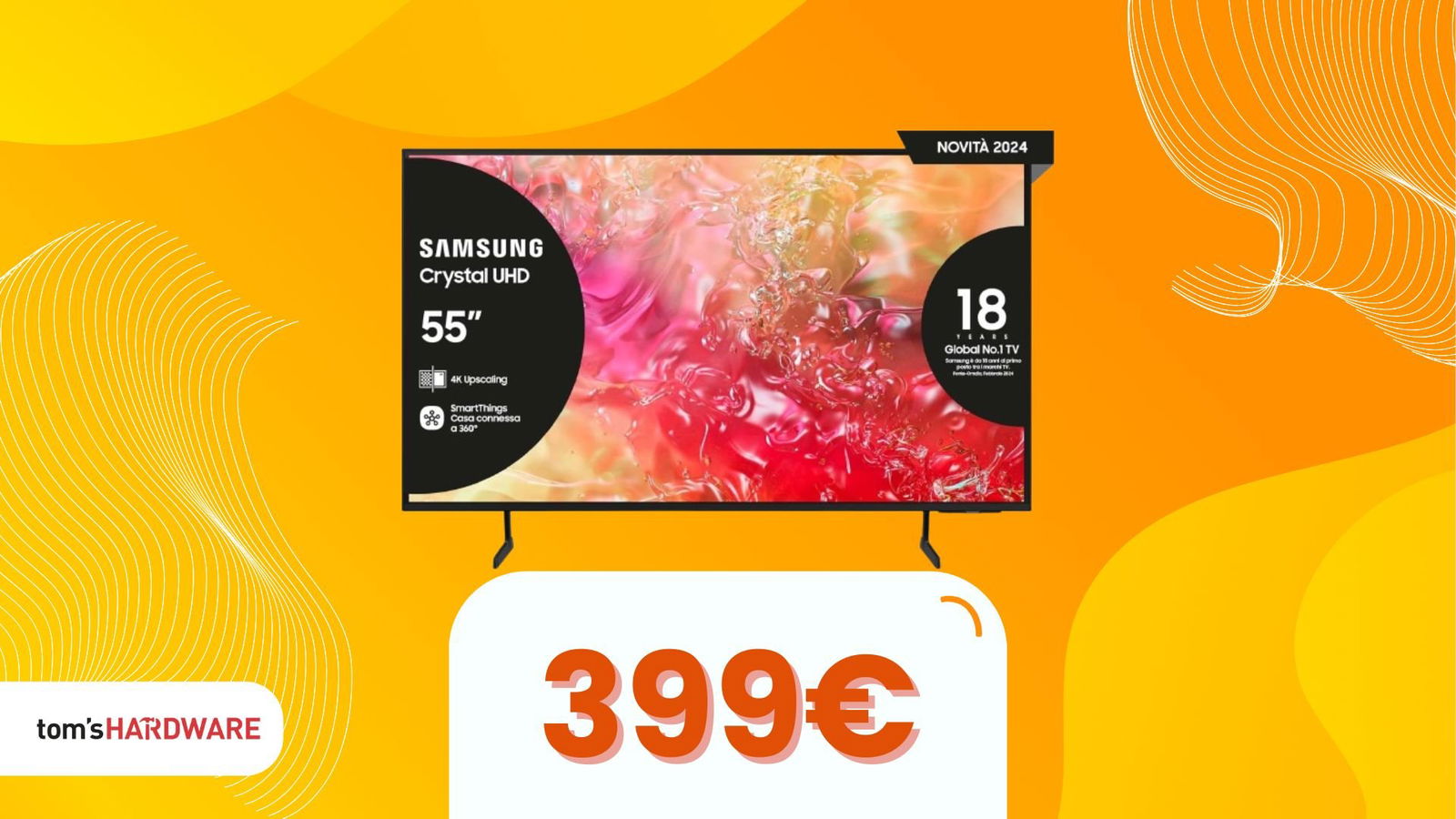 Immagine di Vuoi comprare una TV Samsung al Black Friday? Amazon ha già scontato questa 55”