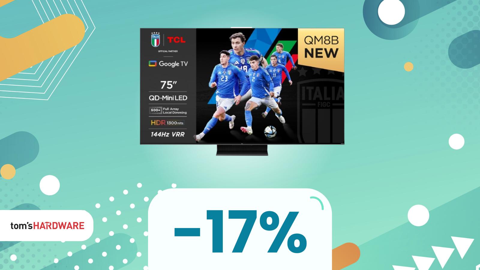 Immagine di Porta il gaming al livello successivo con questa smart TV TCL da 75", oggi IN SCONTO!