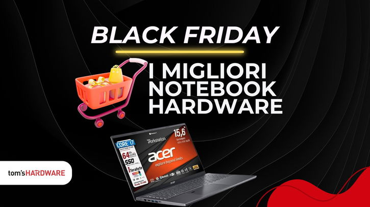 Immagine di Black Friday 2024: le migliori offerte su notebook e hardware