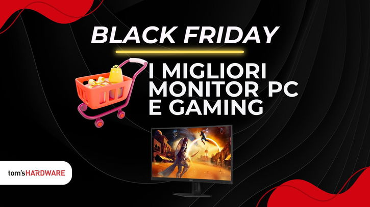 Immagine di Black Friday 2024: le migliori offerte su monitor PC e gaming