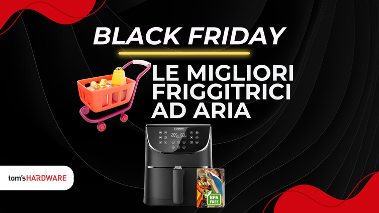 Immagine di Black Friday 2024: le migliori offerte sulle friggitrici ad aria