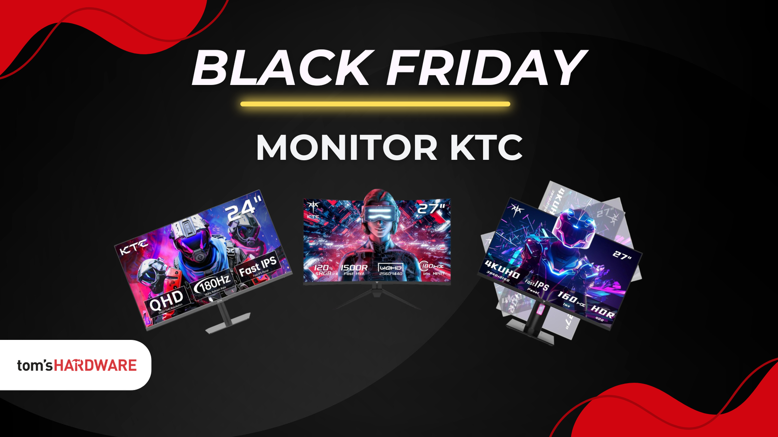 Immagine di Monitor gaming KTC a PREZZI SUPER per il Black Friday!