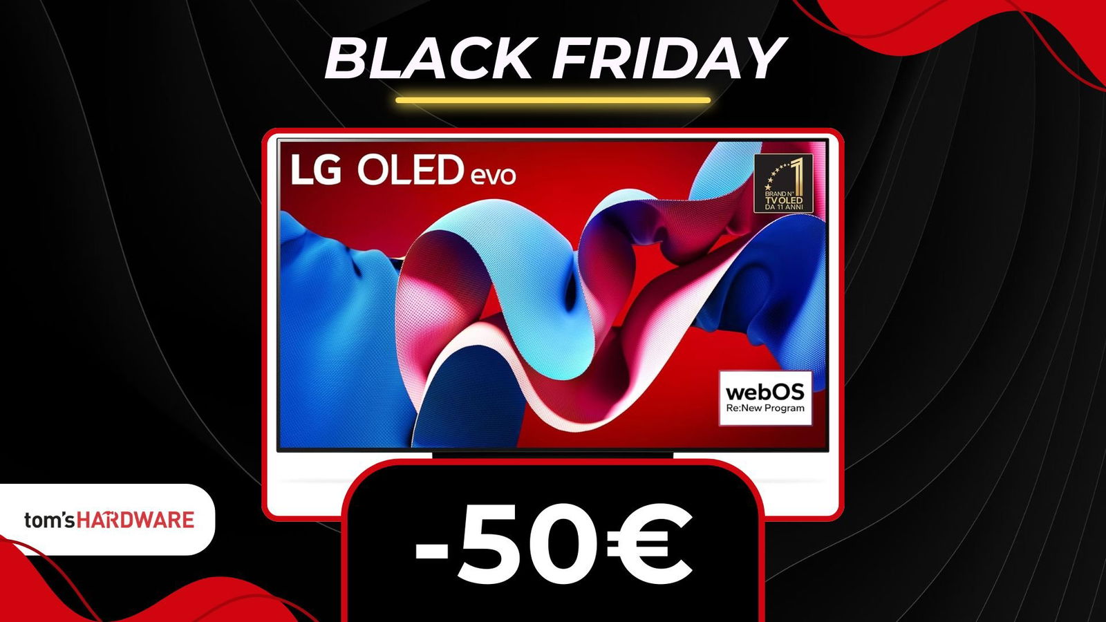 Immagine di Hai aspettato il Black Friday per una Smart TV OLED? Allora questa è la tua occasione!