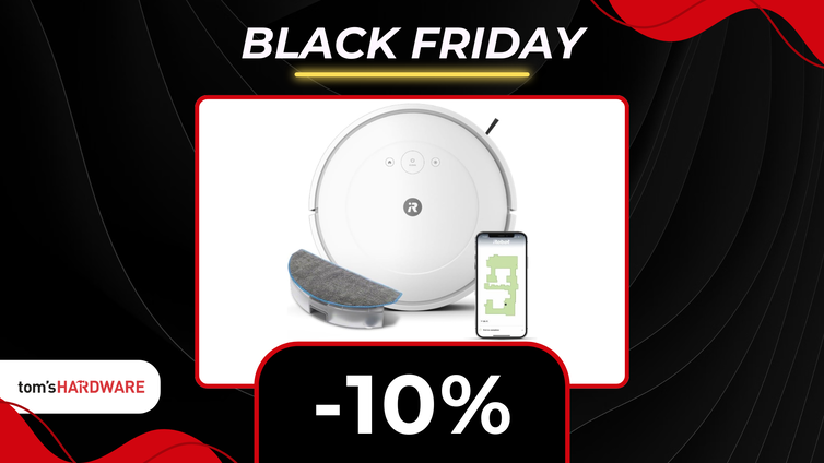 Immagine di Col Black Friday ti puoi regalare una casa sempre pulita: iRobot Roomba Combo Essential in sconto del 10%!