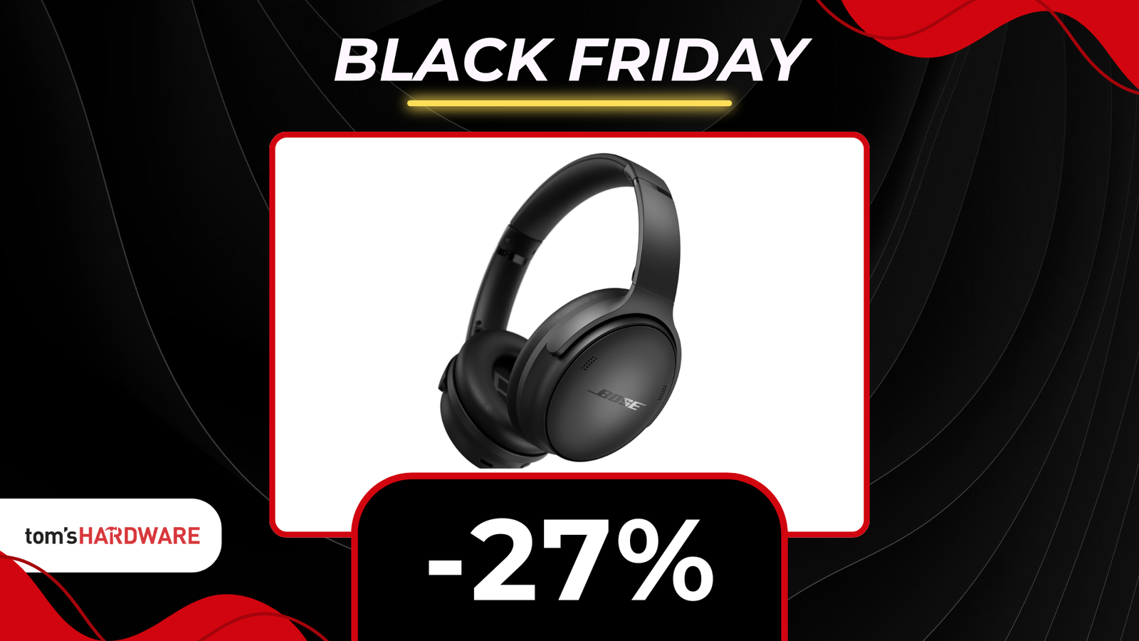 Immagine di Black Friday di fuoco! Bose QuietComfort a un prezzo SHOCK! (-80€)