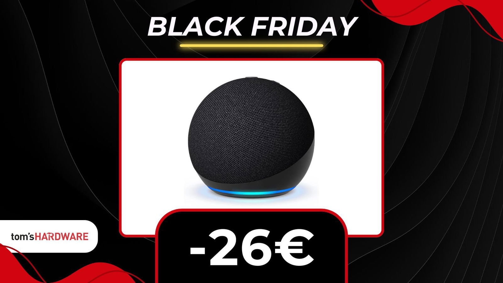 Immagine di Alexa a solo 26€? Ci voleva questo sconto su Echo Dot di 5a gen per il Black Friday!