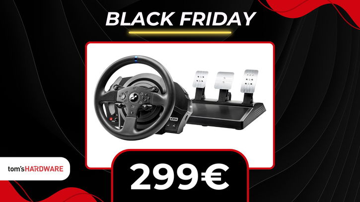 Immagine di Non è il solito Thrustmaster T300: scopri il bundle con 3 pedali a meno di 300€