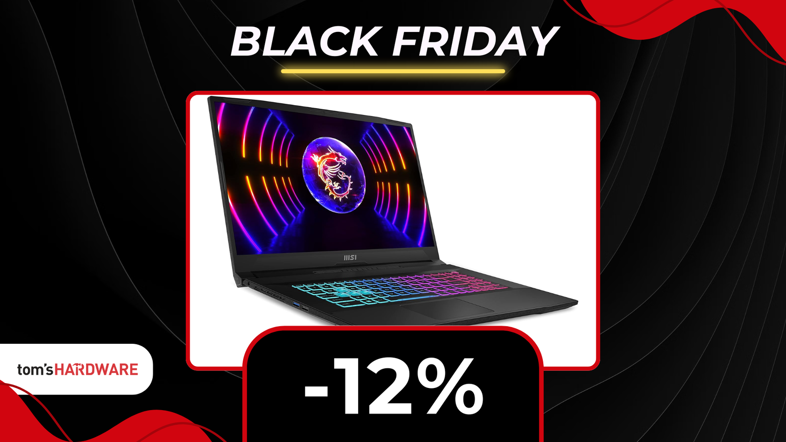 Immagine di Sconto SHOCK per il Black Friday: MSI Katana 15 a un prezzo ridotto del 12%! (-999€)