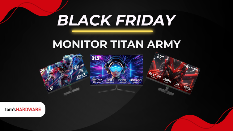 Immagine di Monitor gaming Titan Army in SUPER SCONTO per il Black Friday!