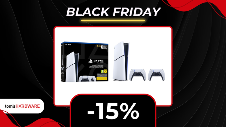 Immagine di Doppio divertimento con il bundle PS5 Slim + 2 DualSense, oggi IN SCONTO per il Black Friday!