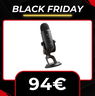 Il microfono per streamer per eccellenza è in offerta Black Friday a meno di 100€