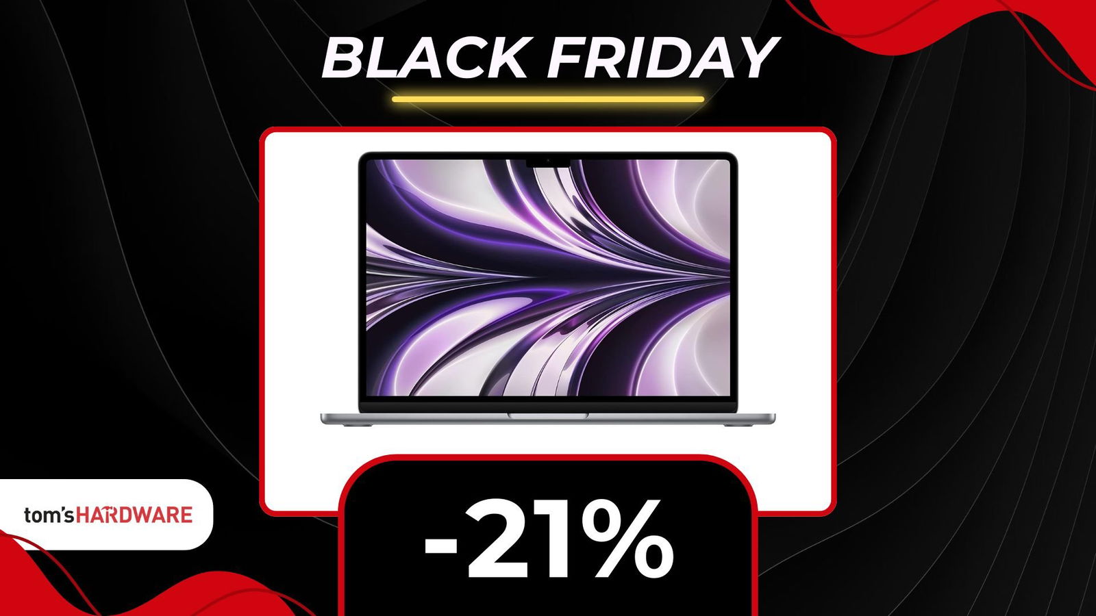 Immagine di Vuoi cambiare notebook con il Black Friday? MacBook Air M2 oggi è in SCONTO di 260€!