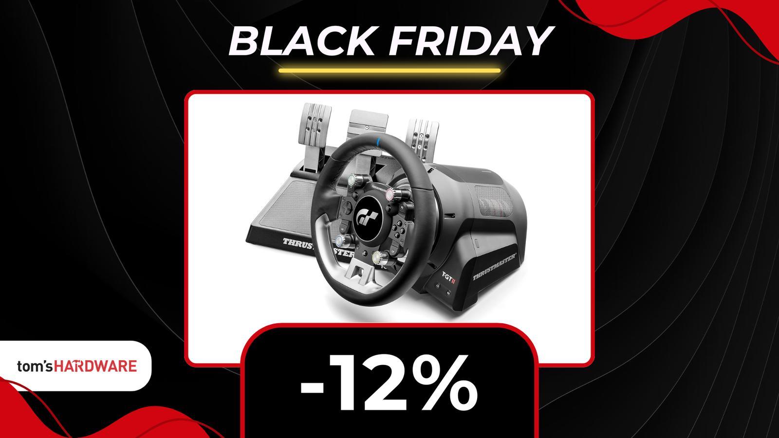 Immagine di Il Black Friday assicura il meglio per il gaming: Thrustmaster T-GT II Force a un prezzo SHOCK!