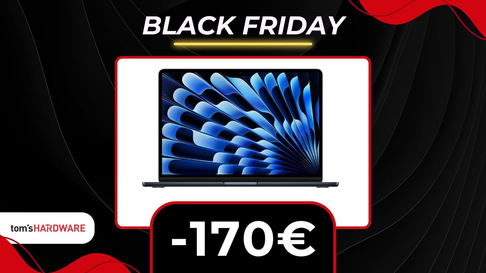 Immagine di MacBook Air da 13" con M3 è un AFFARE per il Black Friday, è in sconto di altri 170€!