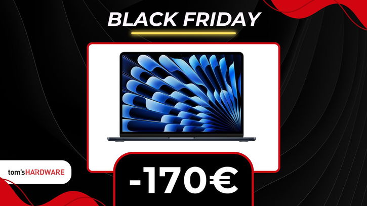 Immagine di MacBook Air da 13" con M3 è un AFFARE per il Black Friday, è in sconto di altri 170€!