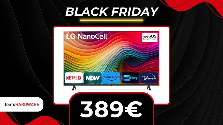 Immagine di Il Black Friday fa il colpo grosso! TV LG 2024 da 55" sotto i 400€