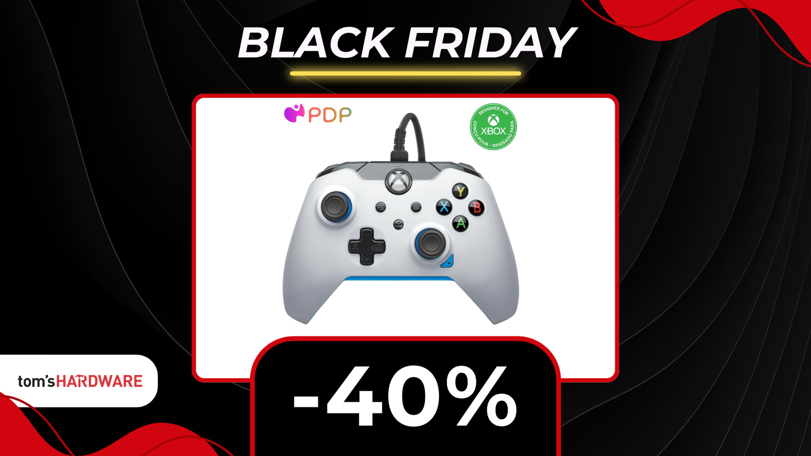 Immagine di Controller PDP Cablato a un prezzo SHOCK solo per il Black Friday! (-40%)