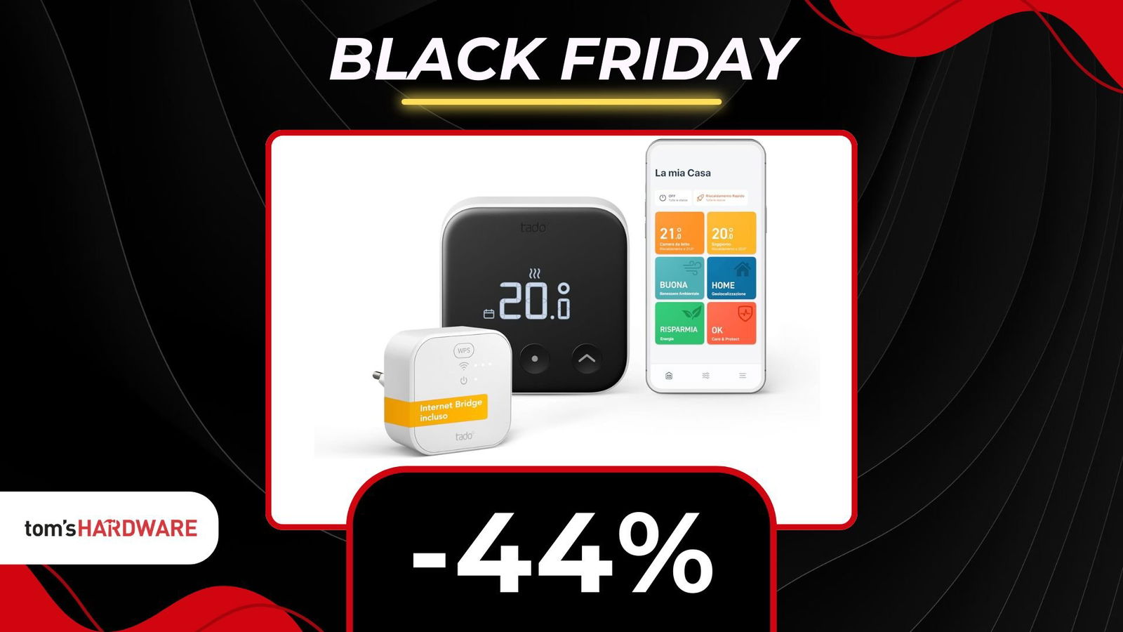 Immagine di Acquista il miglior termostato smart al Black Friday a meno di 100€