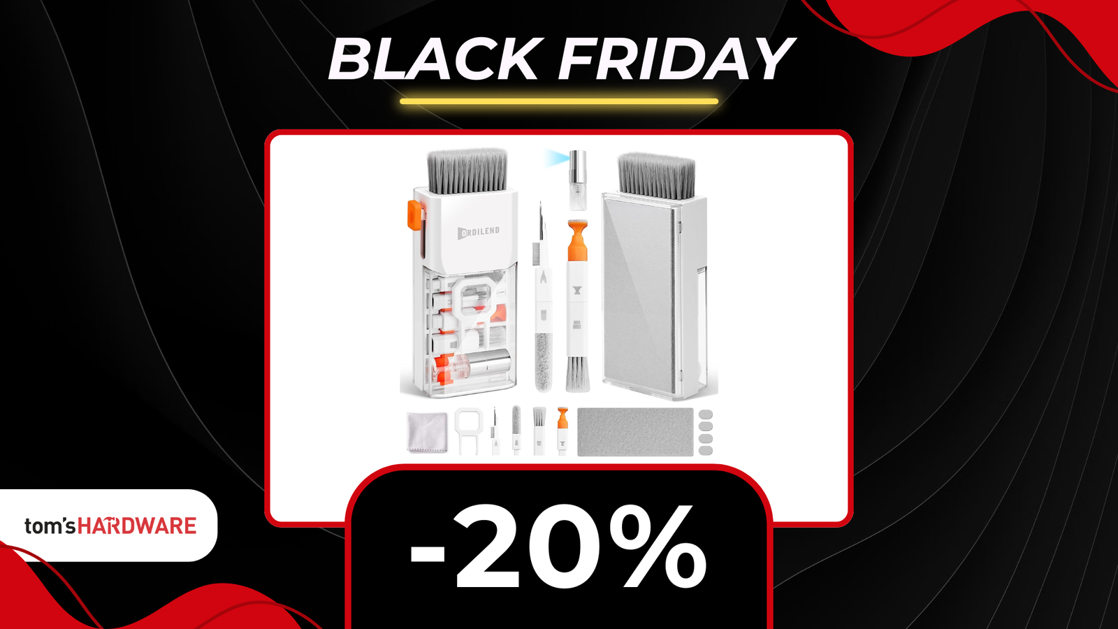 Immagine di Kit di pulizia Ordilend per tutti i tuoi dispositivi a soli 20€! Sconto da Black Friday