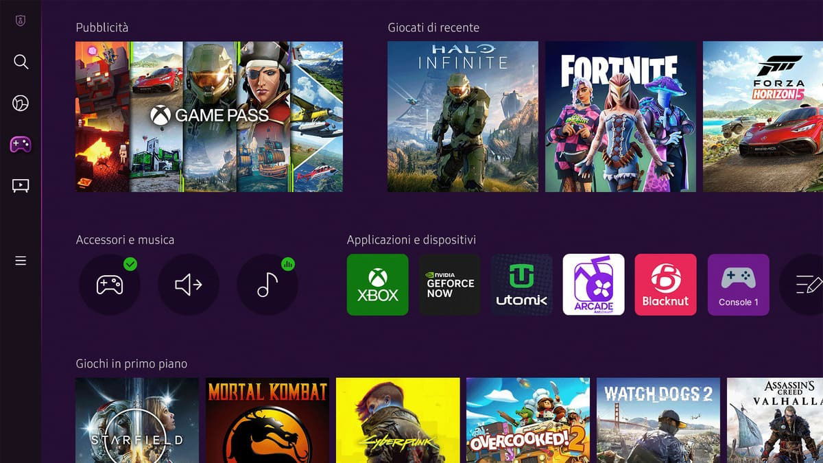 Anche Samsung si da ai videogiochi: arriva il cloud gaming sui dispositivi Galaxy
