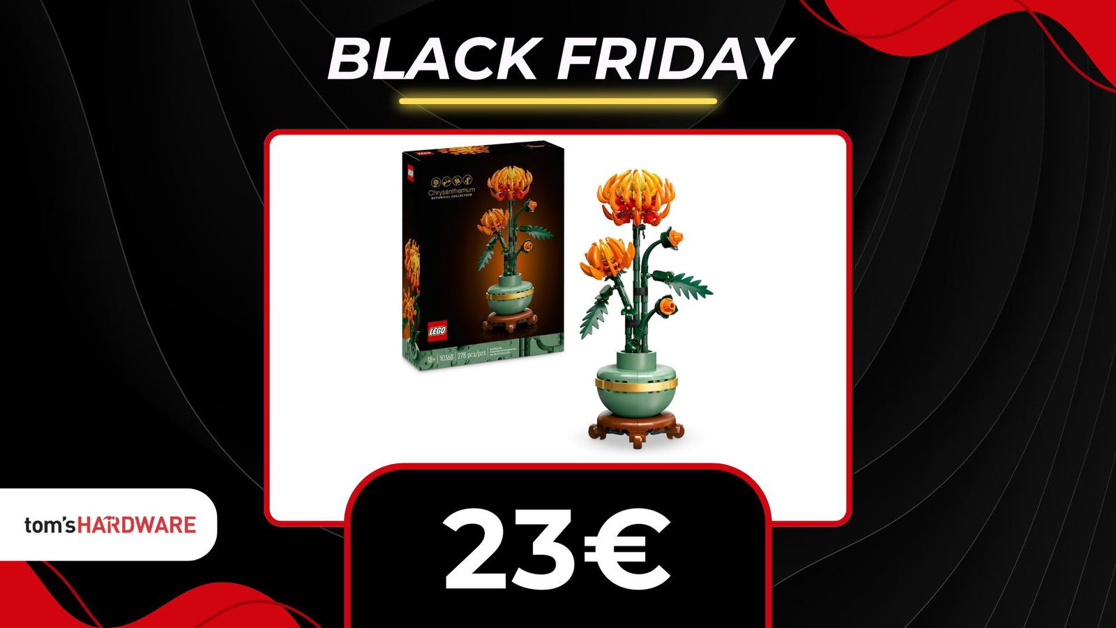 Immagine di Sotto le luci del Black Friday, questa pianta LEGO è la decorazione che stavi cercando