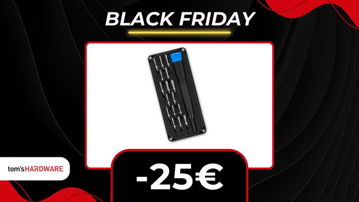 Immagine di Cacciavite completo con viti a soli 12€ per il Black Friday