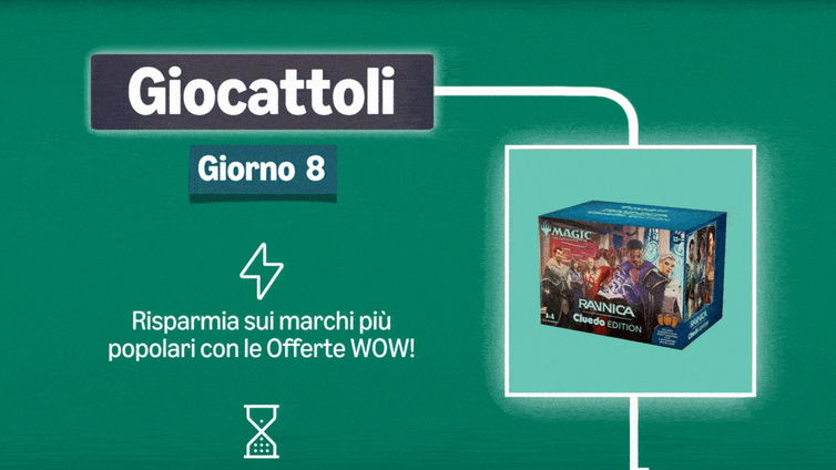 Immagine di Il giorno 8 del Black Friday è per i bambini. Offerte WOW dedicate ai giocattoli