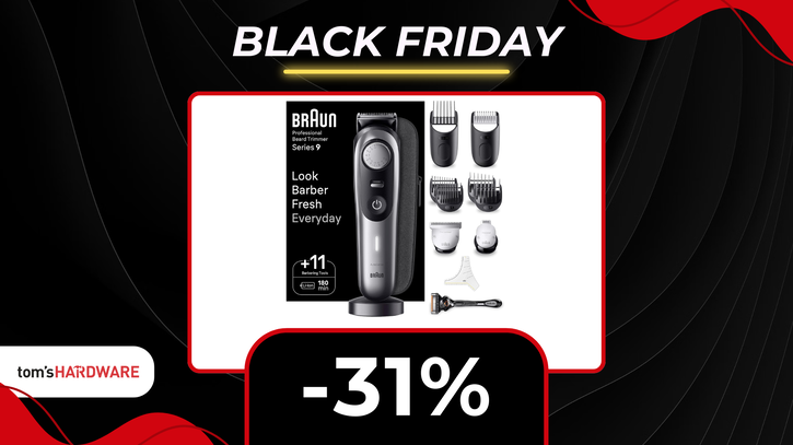 Immagine di Con il Black Friday il Braun Series 9 a un prezzo SHOCK! (-85€)