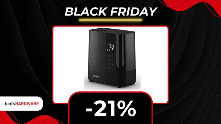 Immagine di Non rimandare! Con il Black Friday, prendi ora l'umidificatore ideale al miglior prezzo