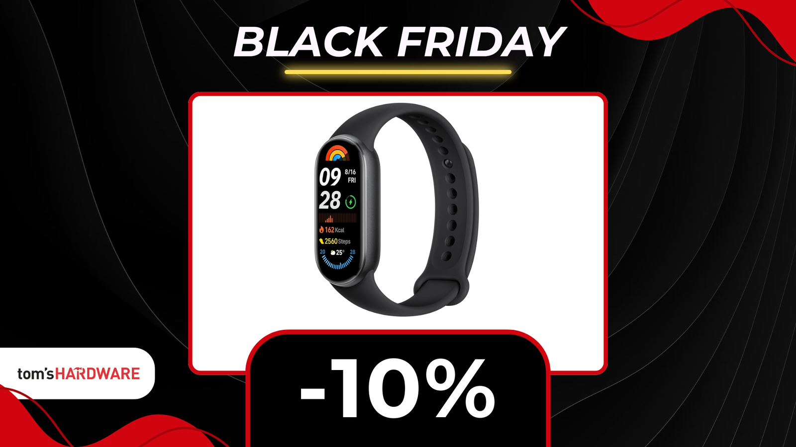 Immagine di Black Friday: sconto imperdibili sulla Xiaomi Smart Band 9 a soli 35€!