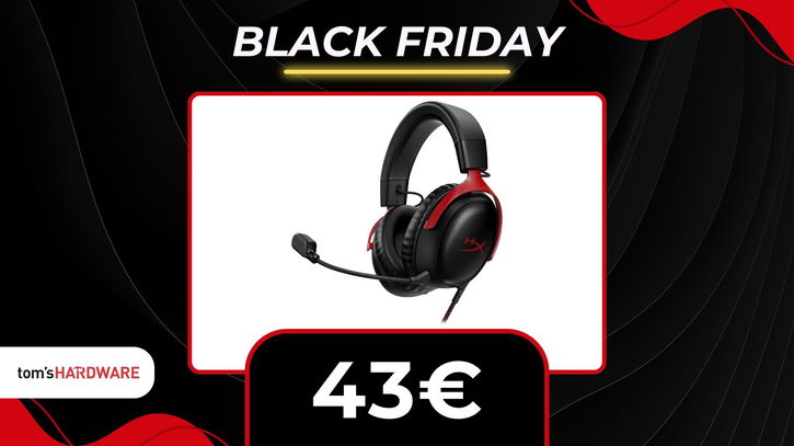 Immagine di Cuffie gaming senza ritardi audio? Le HyperX Cloud a 43€ sono da prendere al volo