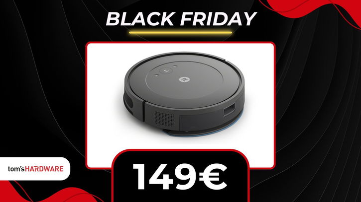 Immagine di Unieuro chiude il Black Friday con iRobot Roomba Combo a 149€, un affare incredibile