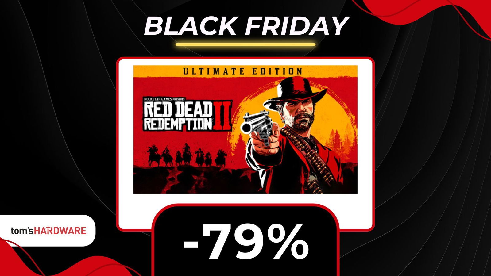 Immagine di Recupera OGGI il capolavoro Rockstar: Red Dead Redemption 2 è in SCONTO del 79%!