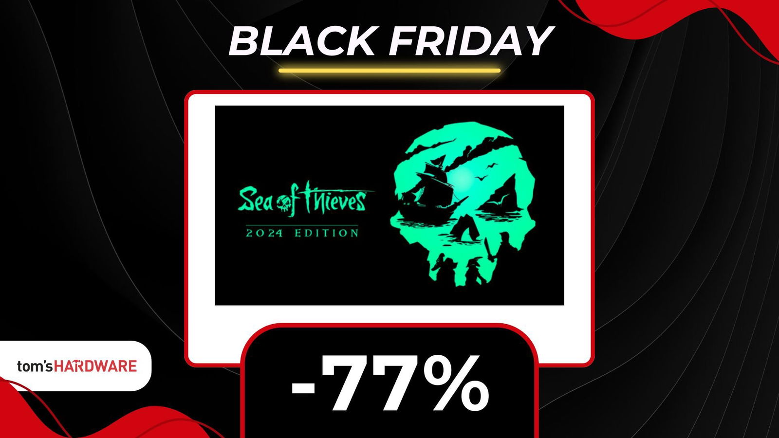 Immagine di Mare, tesori e battaglie navali: Sea of Thieves è REGALATO con questo sconto! (-77%)