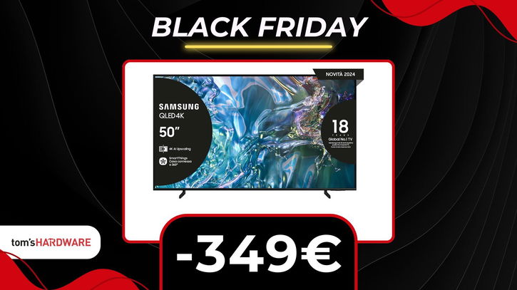 Immagine di Questa TV Samsung QLED costa meno di 500€ grazie al Black Friday: ecco perché è un affare!