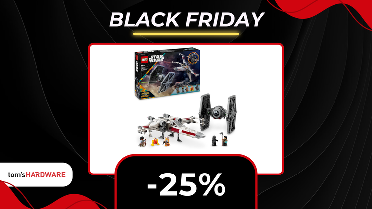 Immagine di LEGO Star Wars Mash-up TIE Fighter e X-Wing, sconto del 25% su Amazon!