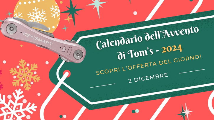 Immagine di 2 dicembre: il portachiavi futuristico del Calendario dell'Avvento 2024