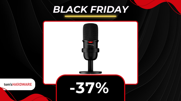 Immagine di HyperX Solocast a solo 39€! Risparmi il 47% con il Black Friday