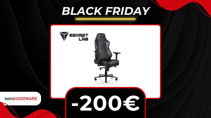 Immagine di Secretlab fa sul serio per il Cyber Monday: sconti fino a 200€ sul tutto il catalogo!