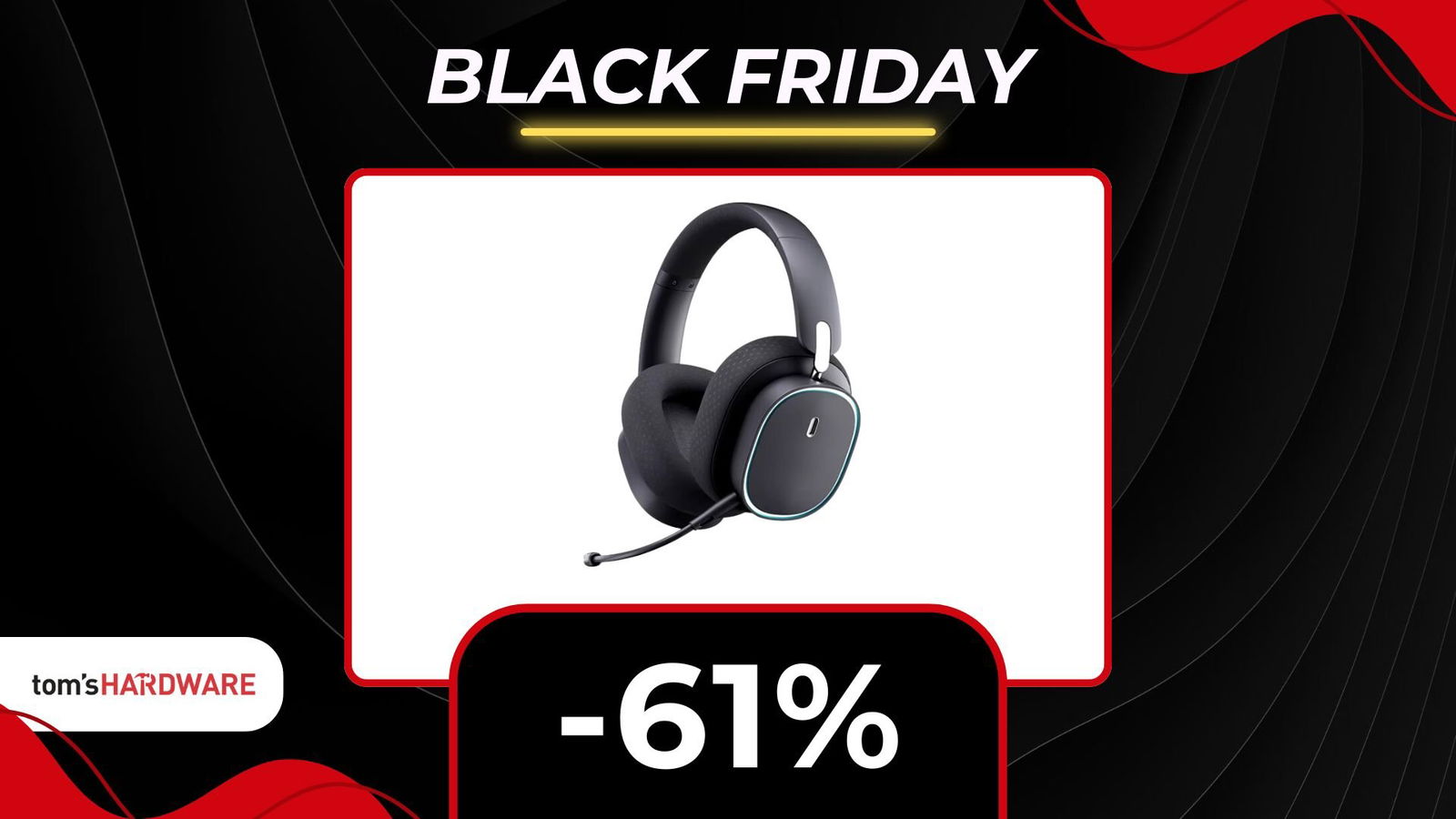 Immagine di Qualità audio premium in sconto del 61%? Queste cuffie Baseus sono un AFFARE!