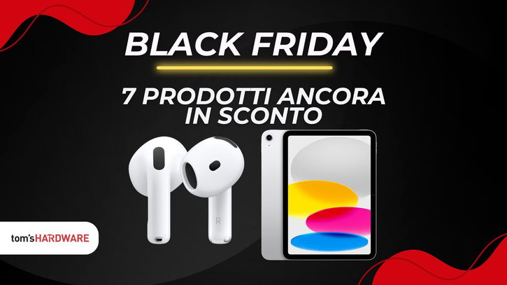 Immagine di 7 prodotti ancora in offerta al prezzo del Black Friday! Non lasciateveli scappare