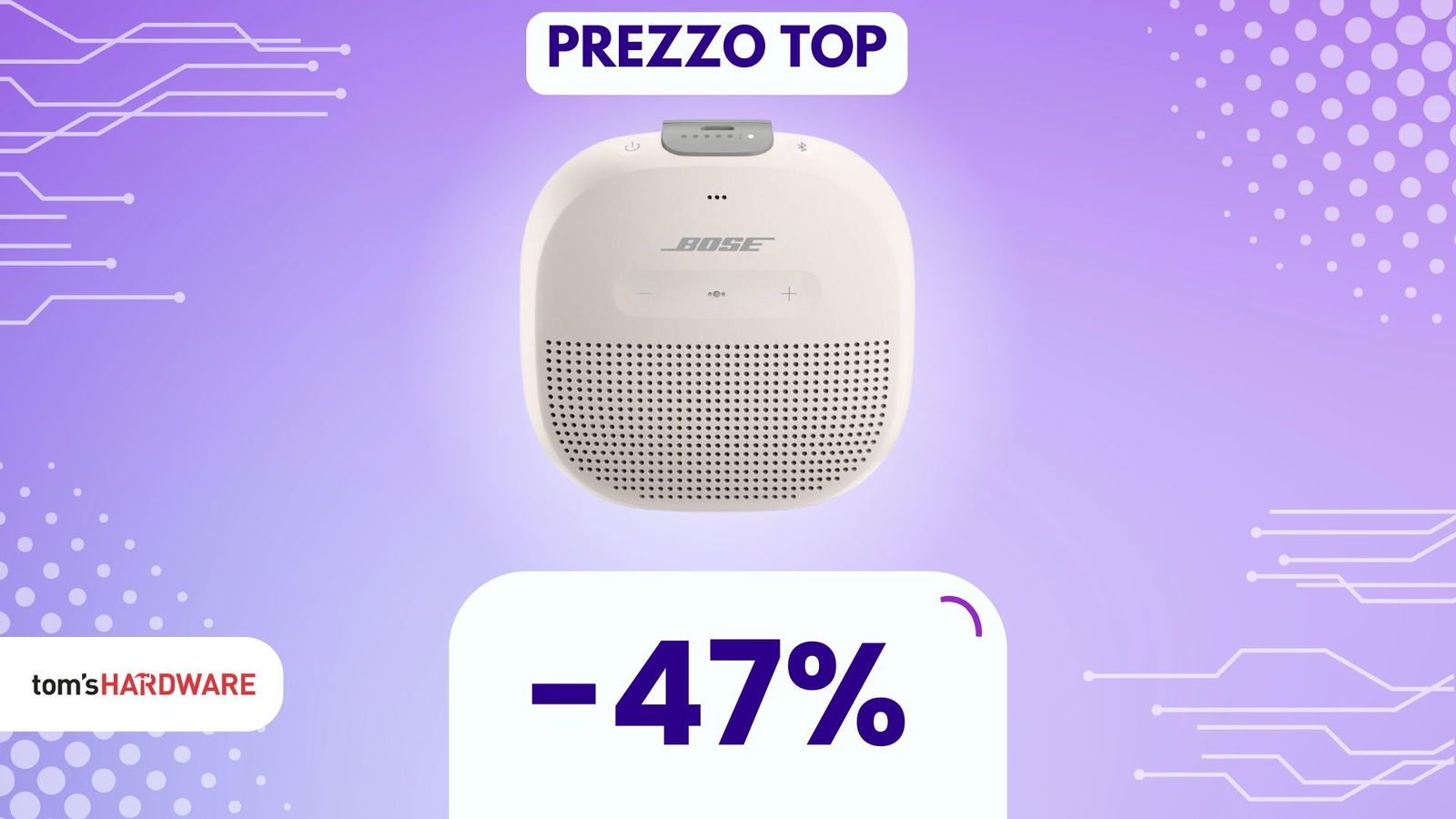 Immagine di Suono potente in miniatura: questo BELLISSIMO speaker Bose oggi è quasi a METÀ PREZZO!