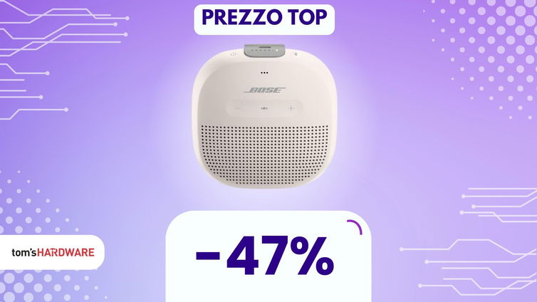 Immagine di Suono potente in miniatura: questo BELLISSIMO speaker Bose oggi è quasi a METÀ PREZZO!