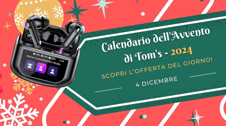 Immagine di Auricolari con display? Ecco la sorpresa del 4 dicembre nel Calendario dell'Avvento